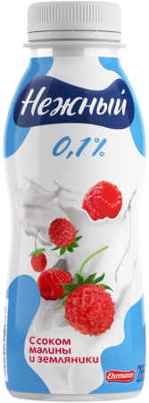 С соком малины и земляники